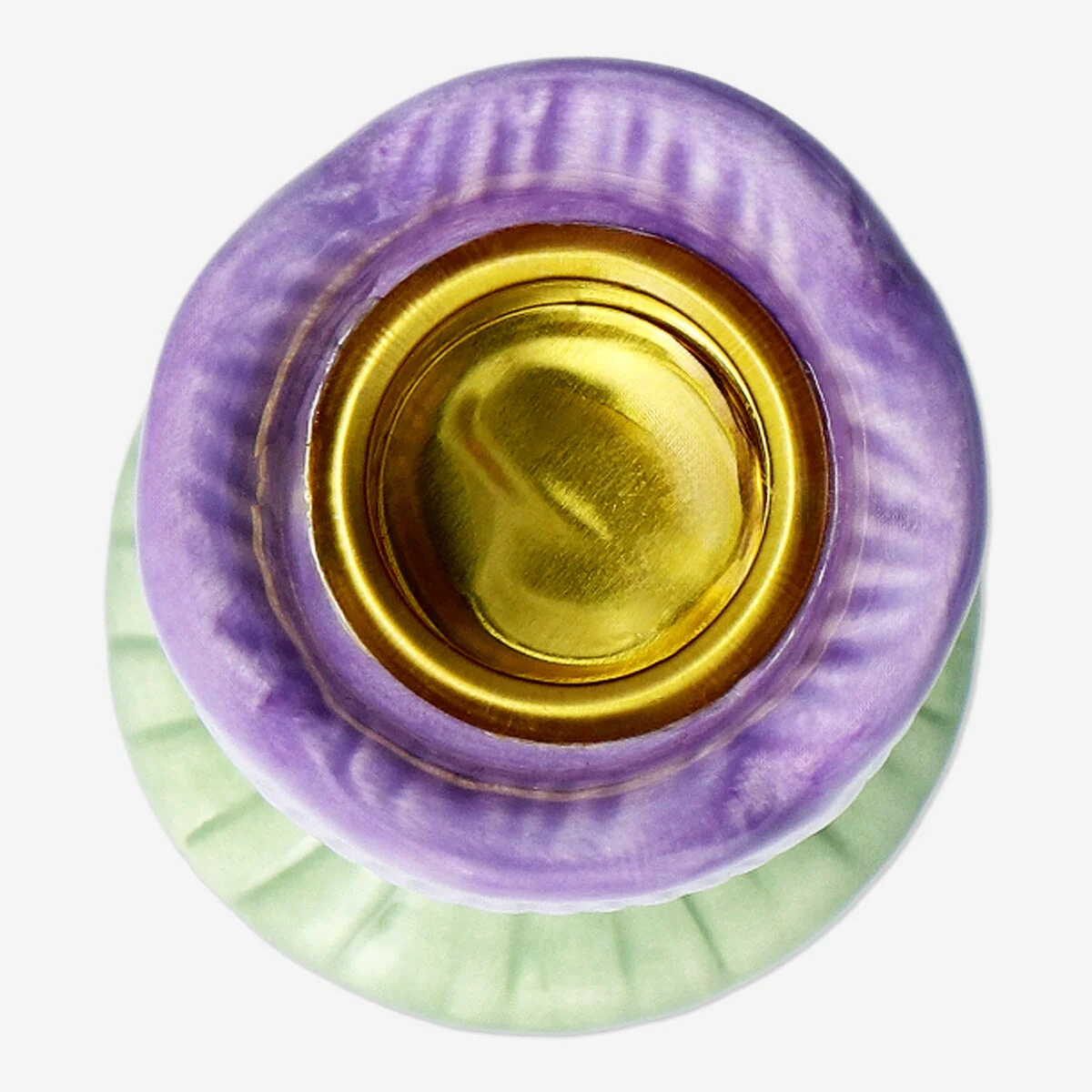 Purple tulip candle holder - Image 3